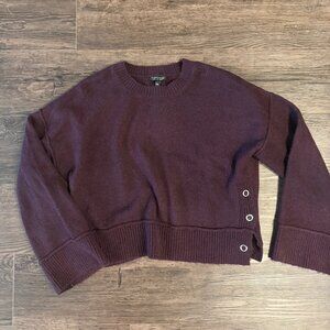 TOPSHOP MAROON SWEATER